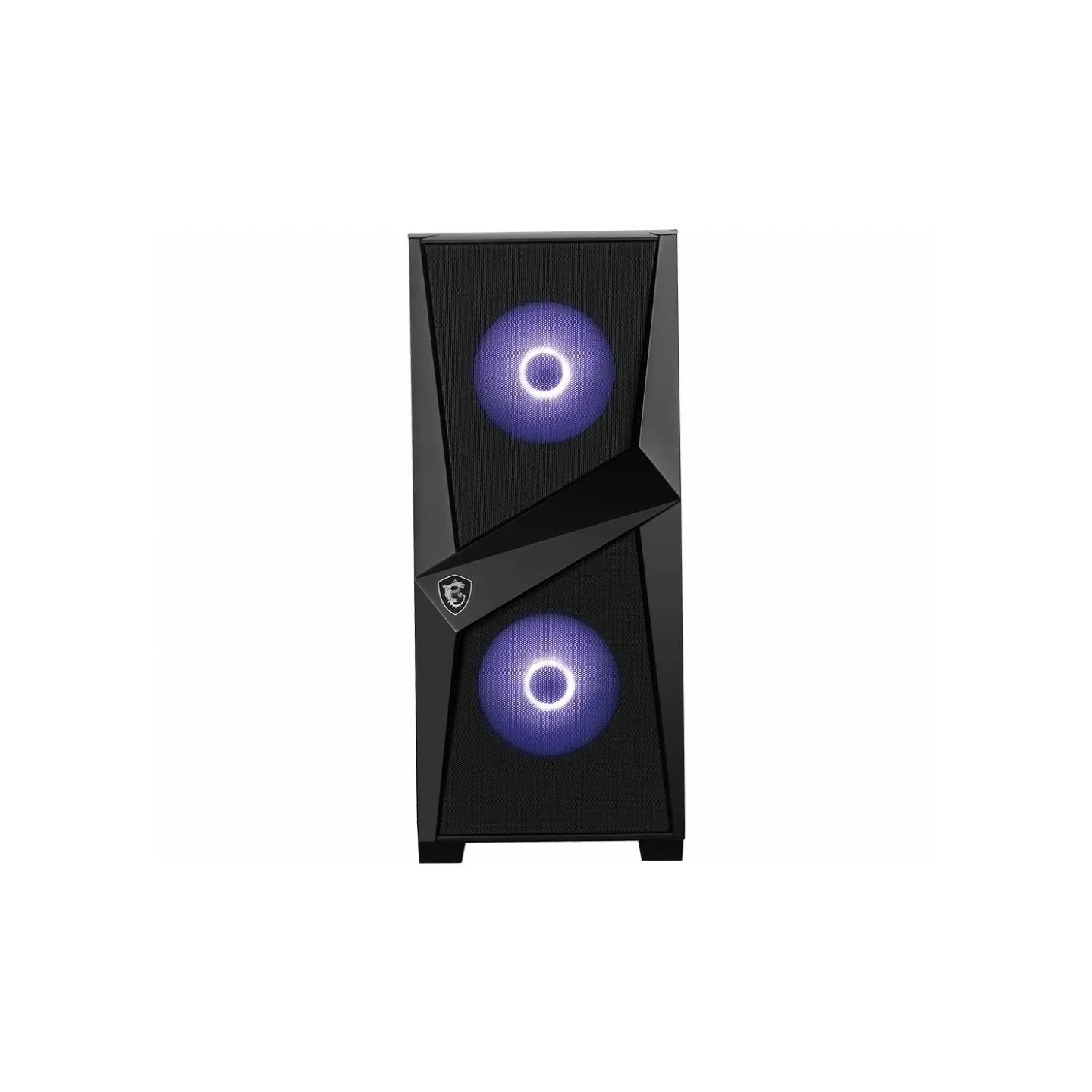 MSI MAG FORGE 100M PC Case, Mid-Tower, USB 3.2, Black | MSI | MAG FORGE 100M | Black | ATX