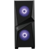 MSI MAG FORGE 100M PC Case, Mid-Tower, USB 3.2, Black | MSI | MAG FORGE 100M | Black | ATX
