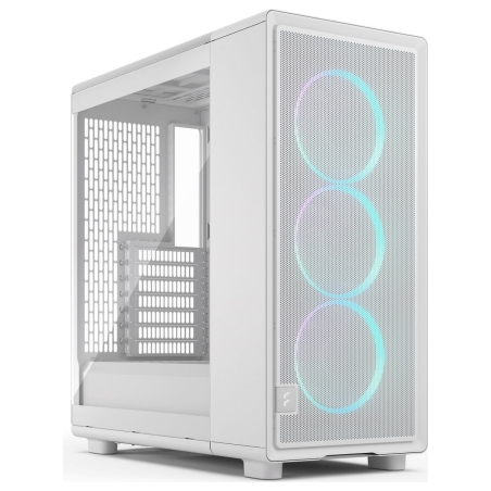Fractal Design Case | Epoch | White TG RGB Clear Tint | ATX
