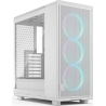 Fractal Design Case | Epoch | White TG RGB Clear Tint | ATX