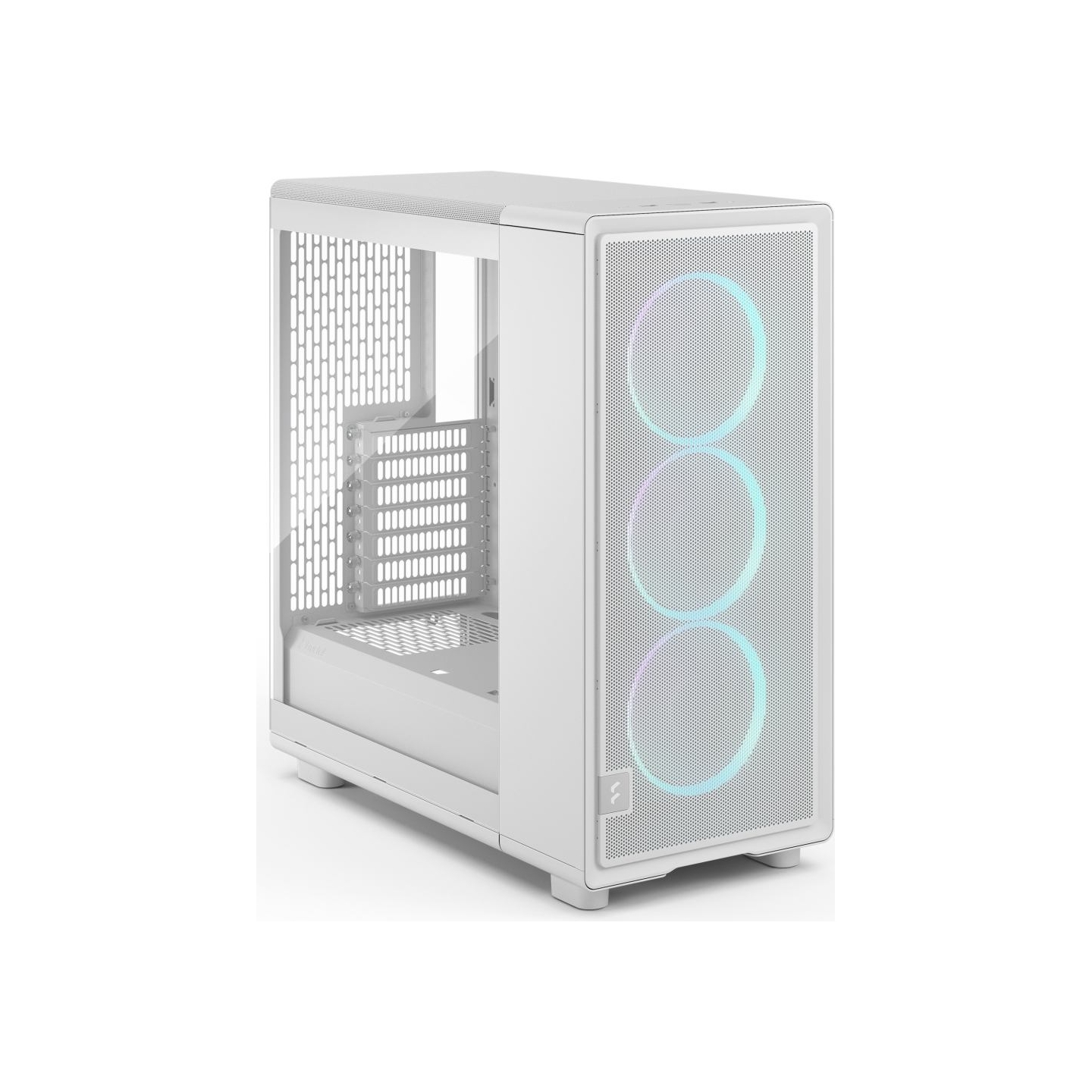 Fractal Design Case | Epoch | White TG RGB Clear Tint | ATX