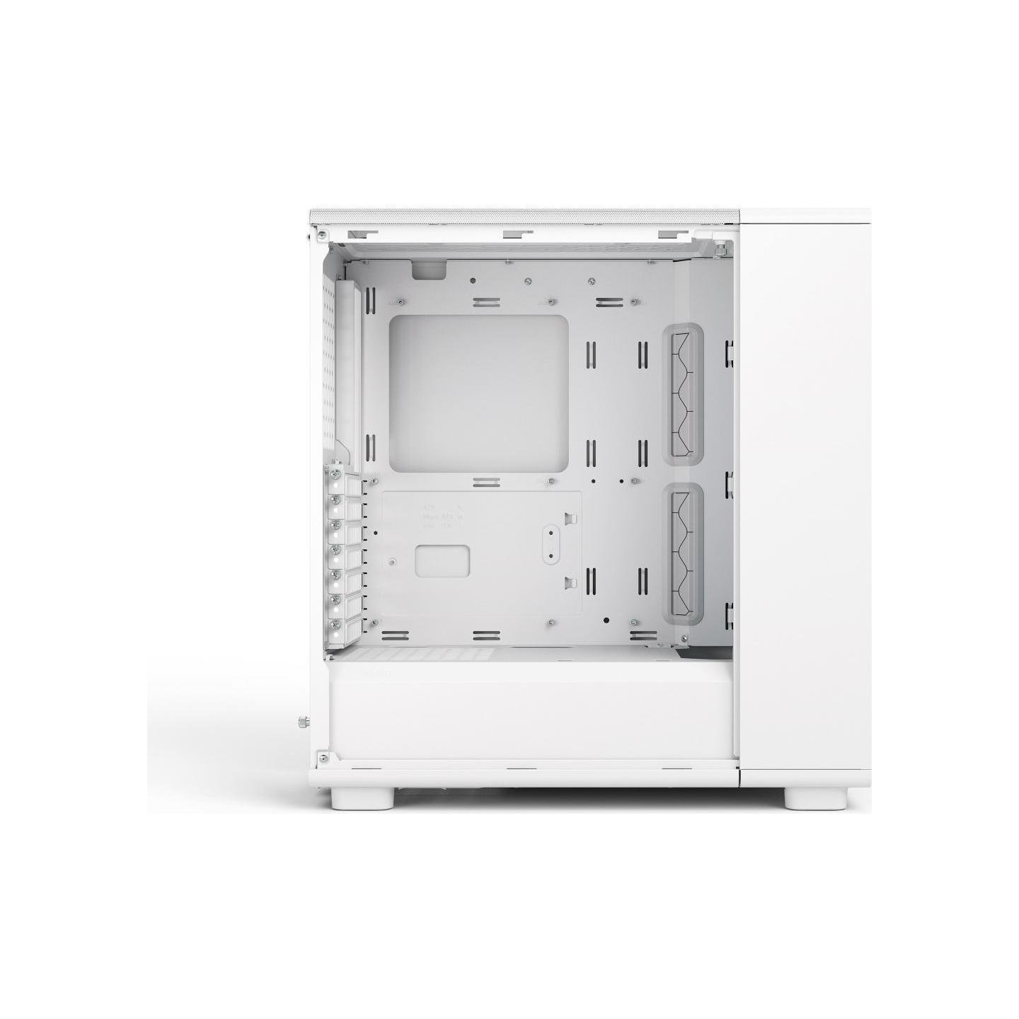 Fractal Design Case | Epoch | White TG RGB Clear Tint | ATX