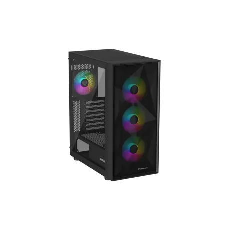 Genesis Gaming PC Case | Diaxid 605 ARGB | Black | Midi Tower