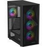 Genesis Gaming PC Case | Diaxid 605 ARGB | Black | Midi Tower