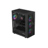 Genesis Gaming PC Case | Diaxid 605 ARGB | Black | Midi Tower