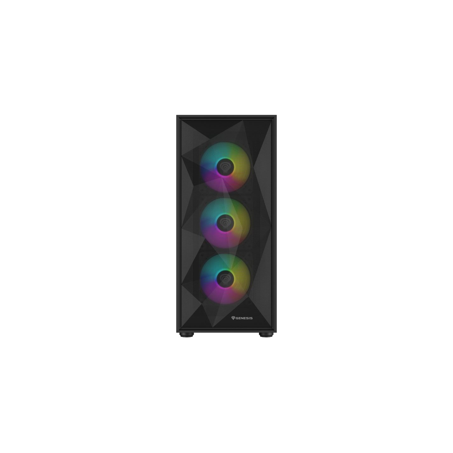 Genesis Gaming PC Case | Diaxid 605 ARGB | Black | Midi Tower