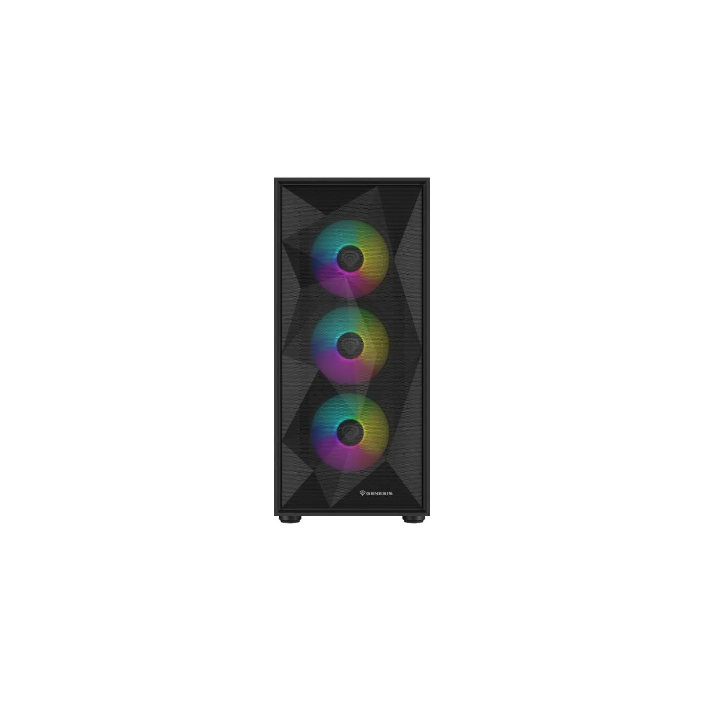 Genesis Gaming PC Case | Diaxid 605 ARGB | Black | Midi Tower