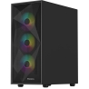 Genesis Gaming PC Case | Diaxid 605 ARGB | Black | Midi Tower
