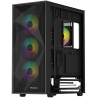 Genesis Gaming PC Case | Diaxid 605 ARGB | Black | Midi Tower