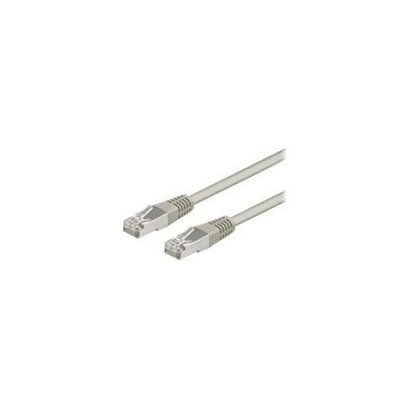 Goobay | 50126 | CAT 5e patchcable, F/UTP | Grey RJ45 male (8P8C) | RJ45 male (8P8C)