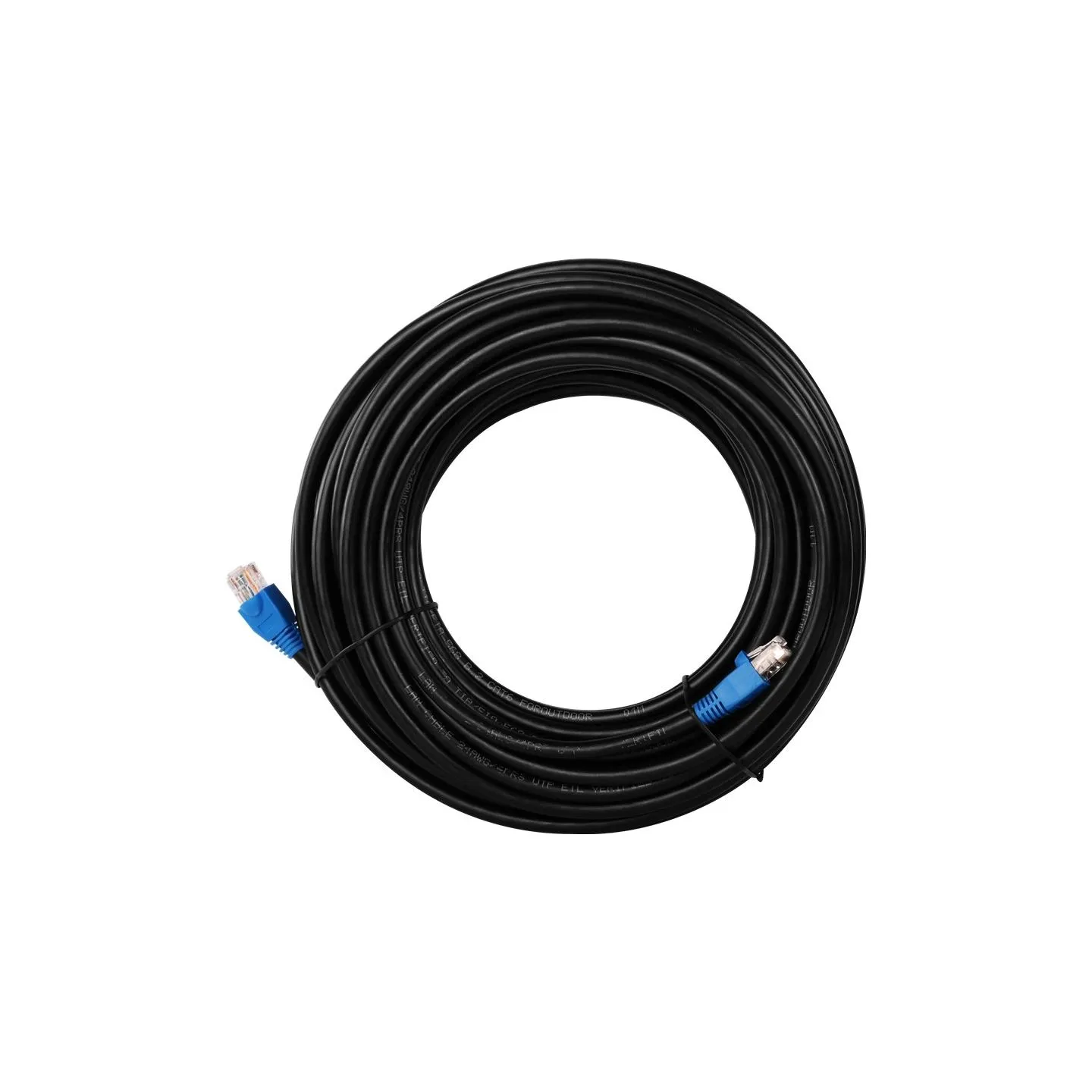 Goobay | CAT 6 Outdoor-patch cable, U/UTP | 94393 | Black RJ45 male (8P8C) | RJ45 male (8P8C)