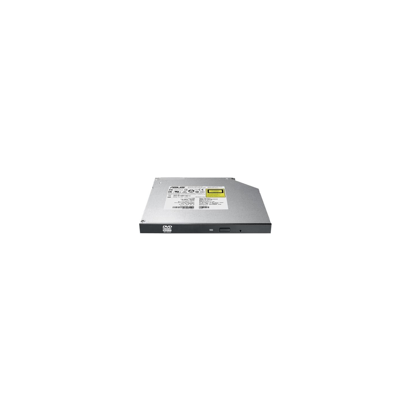 Asus | SDRW-08U1MT | Internal | Interface SATA | CD read speed 24 x | CD write speed 24 x | Black | DVD writer