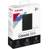 Toshiba Canvio Slim | HDTD320EK3EA | 2000 GB | 2.5 " | USB 3.2 Gen1 | Black