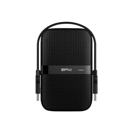 Silicon Power Portable Hard Drive | Armor A60 | 1000 GB | USB 3.2 | Black