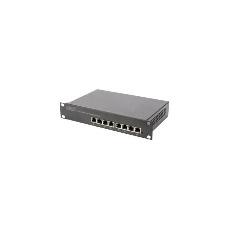 Digitus | 8-port Gigabit Ethernet Switch | DN-80114 | Unmanaged | Rackmountable | Power supply type Internal