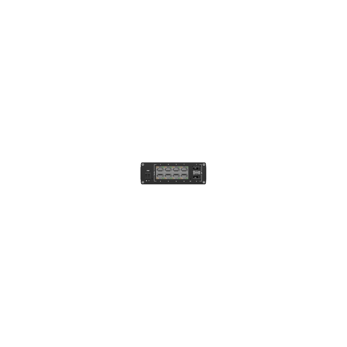 Teltonika MANAGED IOT SWITCH TSW202 POE+ 8X1GB RJ45 2X1GB SFP