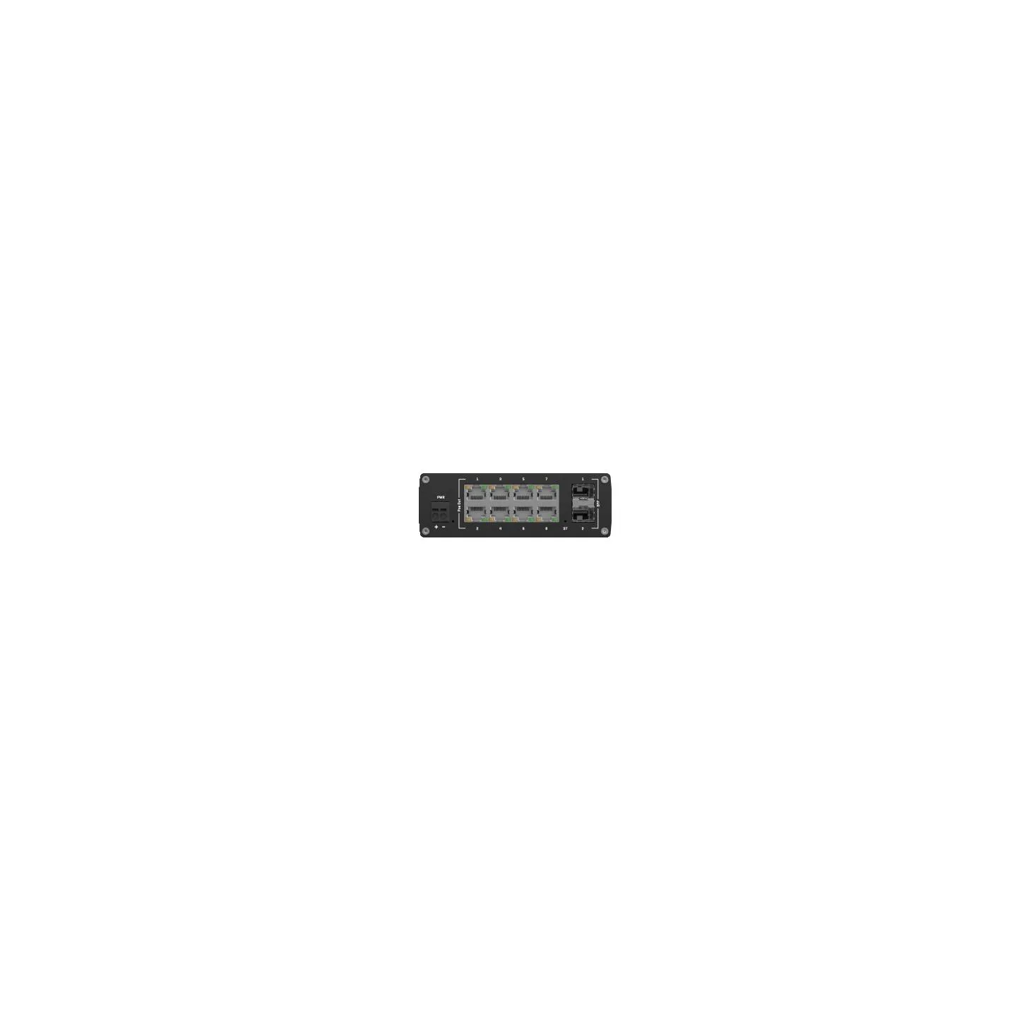 Teltonika MANAGED IOT SWITCH TSW202 POE+ 8X1GB RJ45 2X1GB SFP
