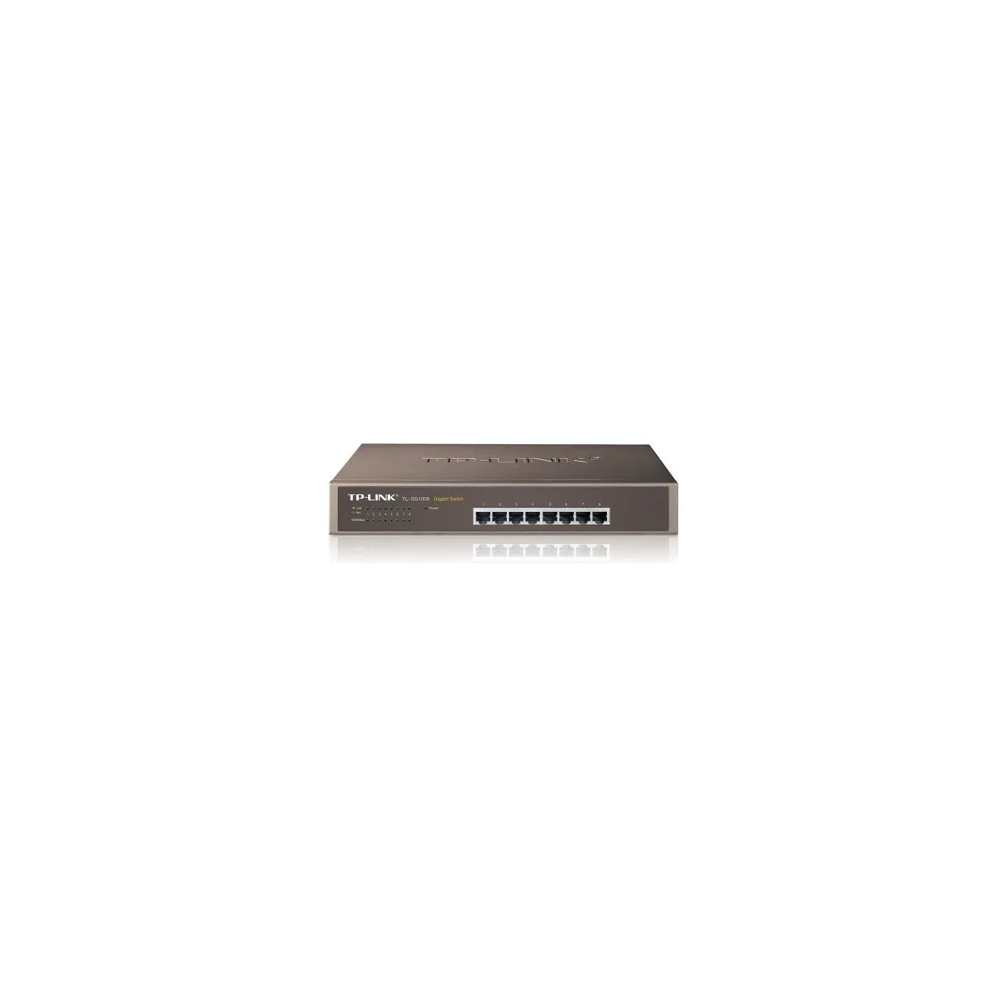Tp-Link | 8-Port Gigabit Switch | TL-SG1008 | Unmanaged | Desktop/Rackmountable