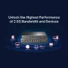 Tp-Link | 8-Port 2.5G Desktop Switch | TL-SG108-M2 | Unmanaged | Desktop | Power supply type External