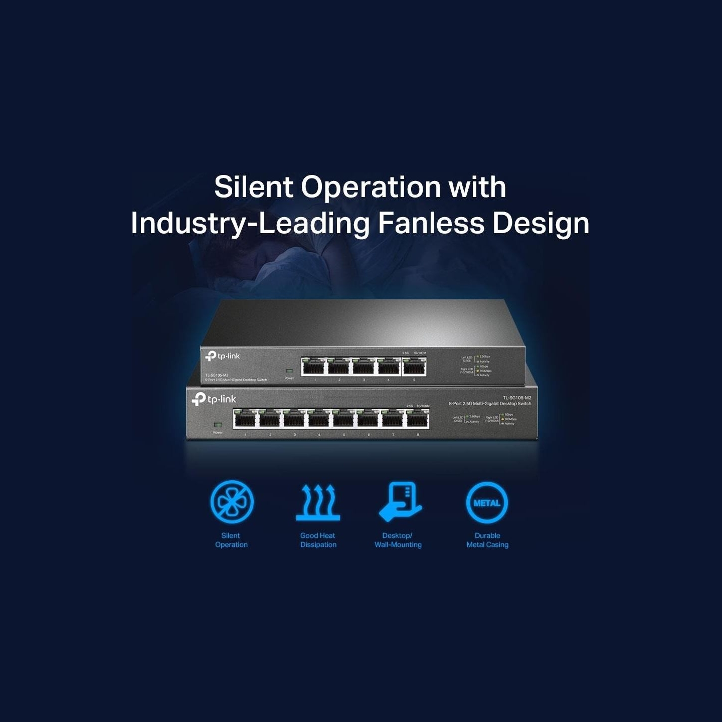 Tp-Link SG108-M2 Switch 8x2.5GE
