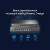 Tp-Link | 8-Port 2.5G Desktop Switch | TL-SG108-M2 | Unmanaged | Desktop | Power supply type External