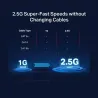 Tp-Link | 8-Port 2.5G Desktop Switch | TL-SG108-M2 | Unmanaged | Desktop | Power supply type External