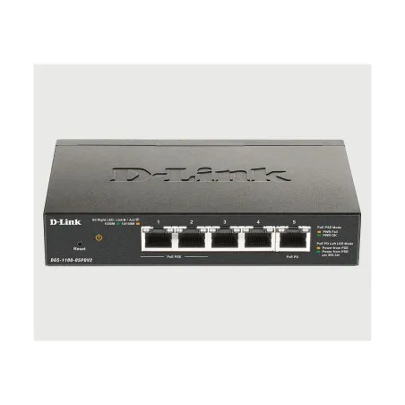 D-Link Switch Smart DGS-1100-05PDV2 5xGE (2xPoE)