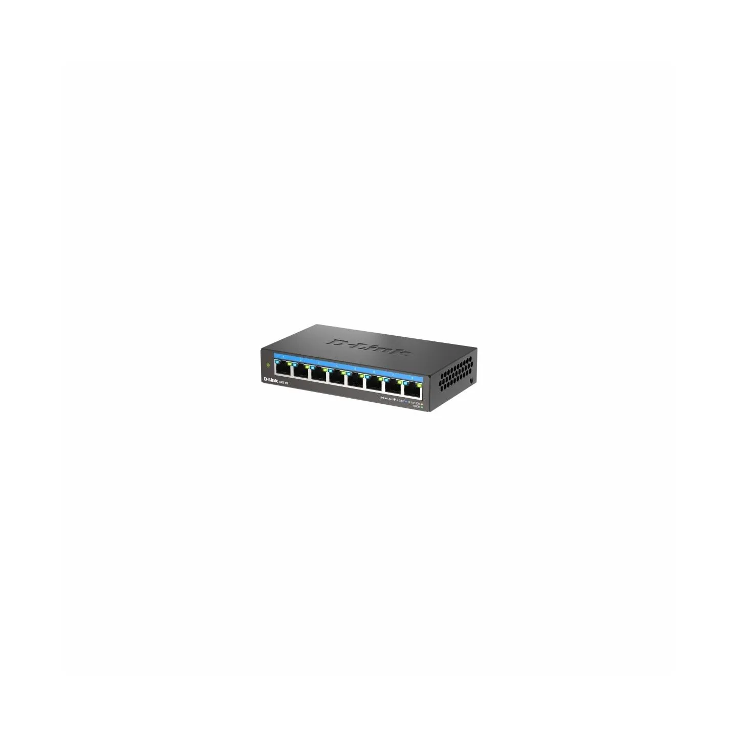 D-Link DMS-108/E | 8-Port 2.5G Multi-Gigabit Desktop Switch | Desktop | Unmanaged