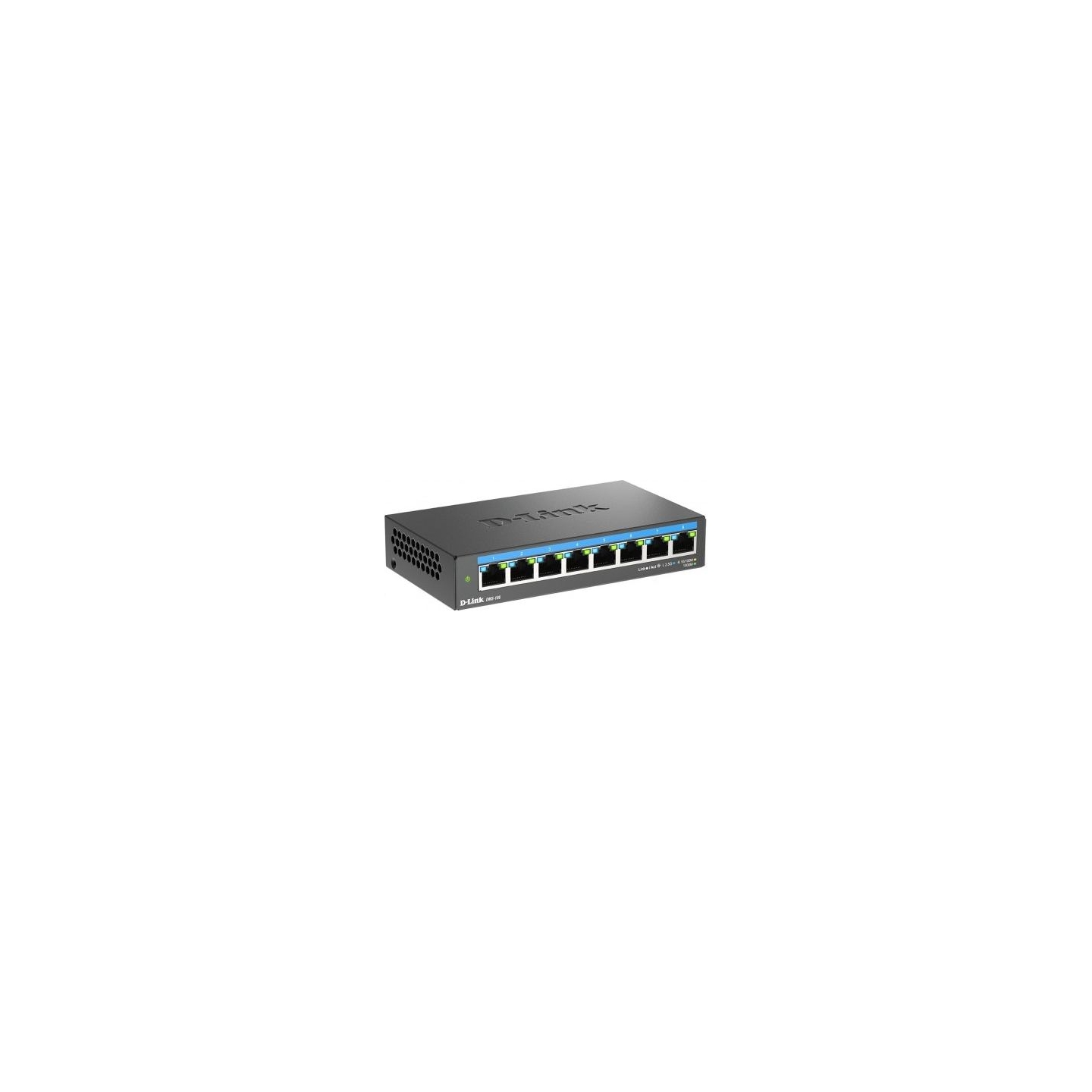 D-Link DMS-108/E | 8-Port 2.5G Multi-Gigabit Desktop Switch | Desktop | Unmanaged