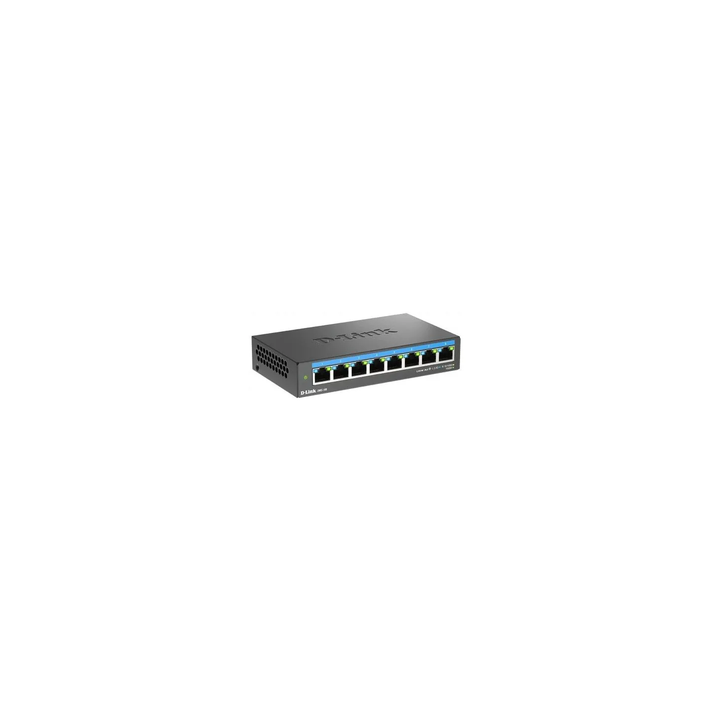 D-Link DMS-108/E | 8-Port 2.5G Multi-Gigabit Desktop Switch | Desktop | Unmanaged