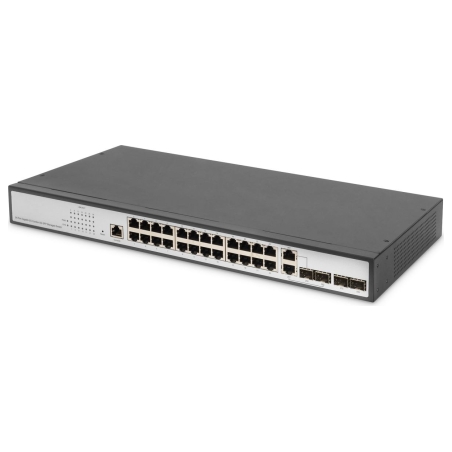 Digitus 24-Port Gigabit Switch | DN-80221-3 | Managed L2 | Desktop/Wall-mountable