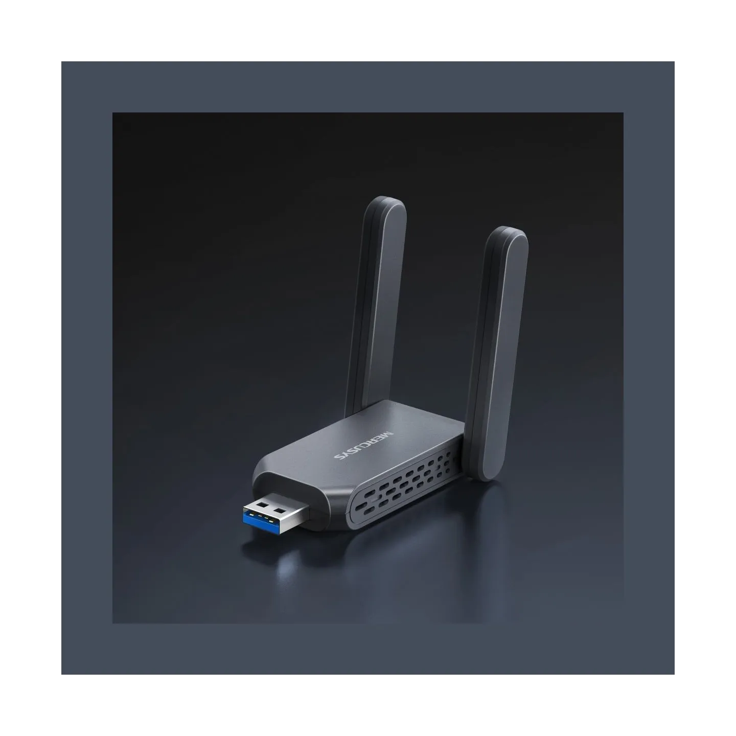 Mercusys MA37BEH | BE6500 Wi-Fi 7 High-Gain Wireless USB Adapter