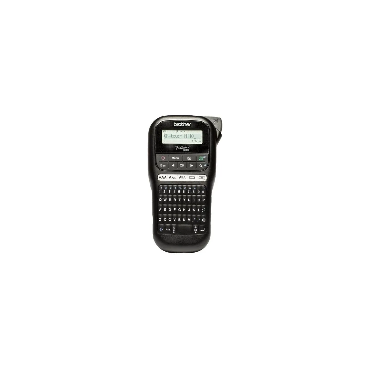 Brother PT-H110 LABEL THERMO PRINTER PORTABLE (BLACK)