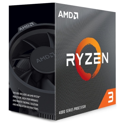 AMD | Ryzen 3 4100 | 3.8 GHz | AM4 | Processor threads 8 | AMD | Processor cores 4