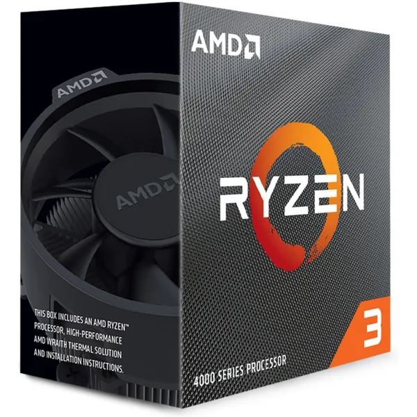 AMD | Ryzen 3 4100 | 3.8 GHz | AM4 | Processor threads 8 | AMD | Processor cores 4
