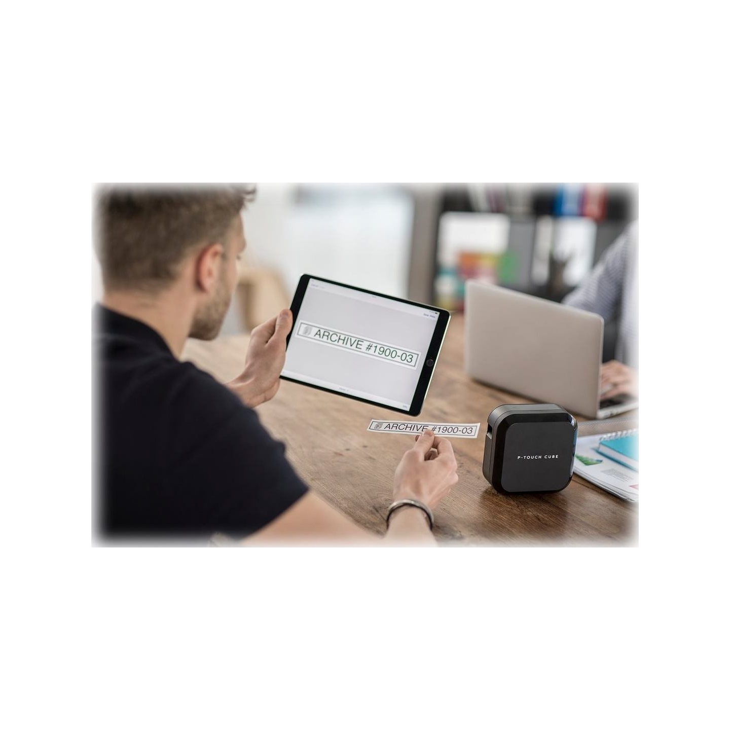 Brother PT-P710BT CUBE PLUS, LABEL THERMO PRINTER PORTABLE, USB, BT (BLACK)