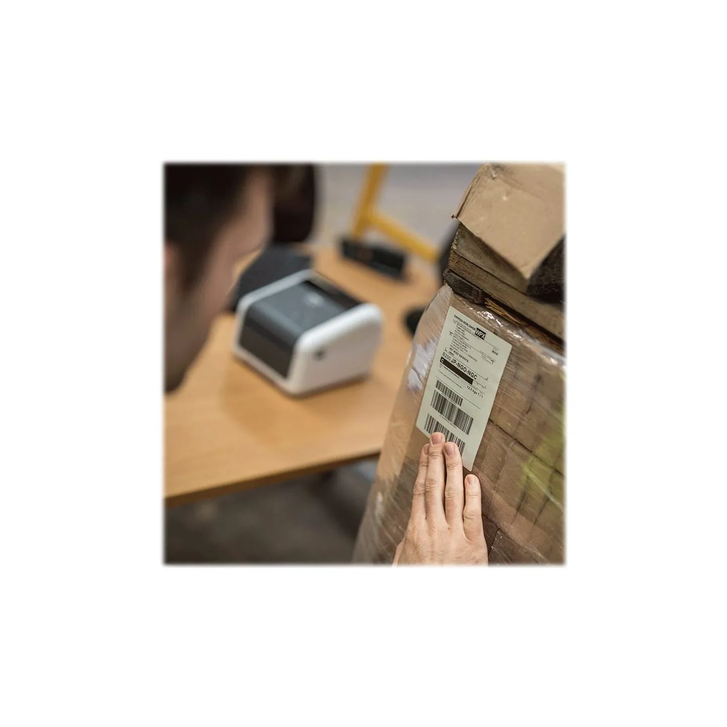 Brother TD4420DN | Mono | Thermal | Label Printer | Black/White