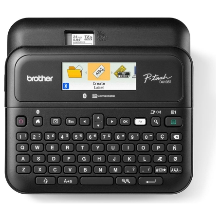 Brother PT-D610BT | Mono | Thermal | Label Printer | Black