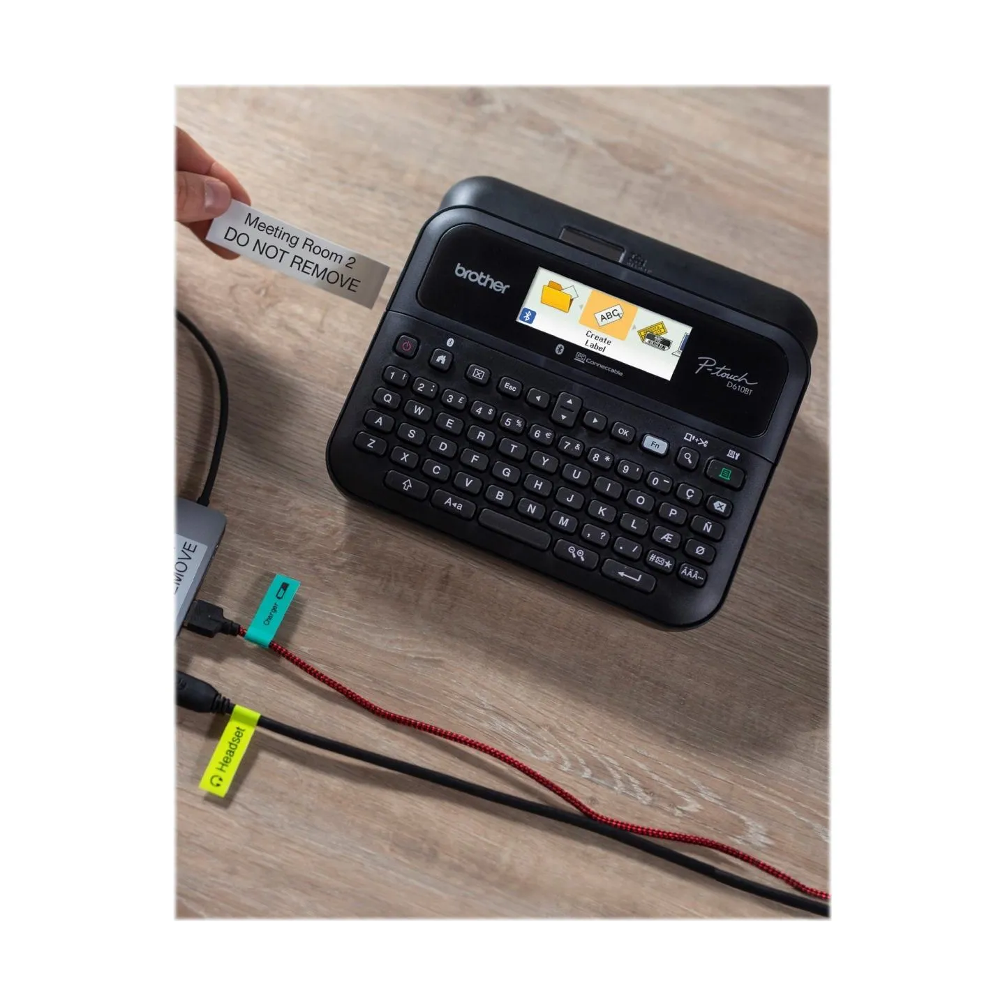 Brother PT-D610BT | Mono | Thermal | Label Printer | Black