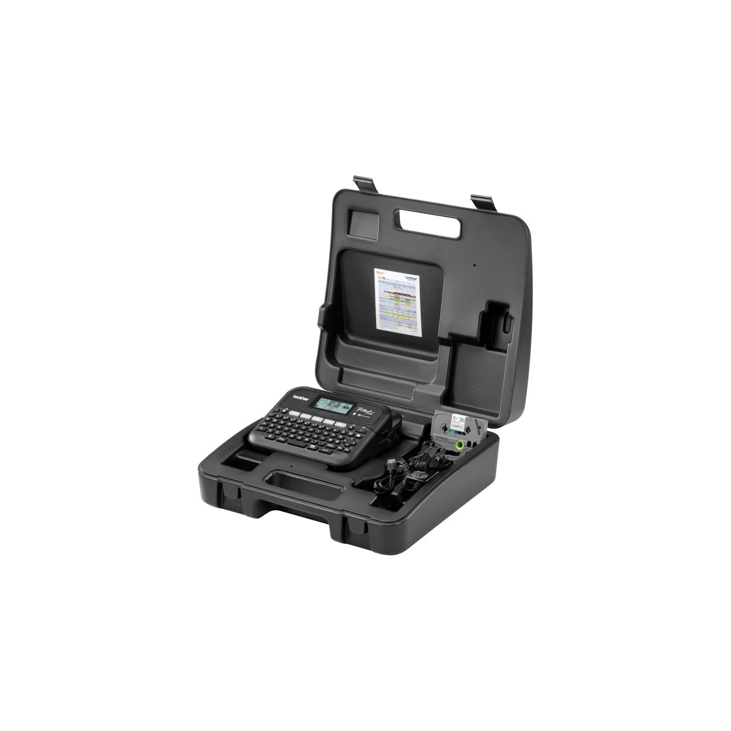 Brother PT-D460BTVP DESKTOP LABEL THERMO PRINTER, BT, 30MM/SEC + CASE + SAMPLE TAPE, MONO DISPLAY