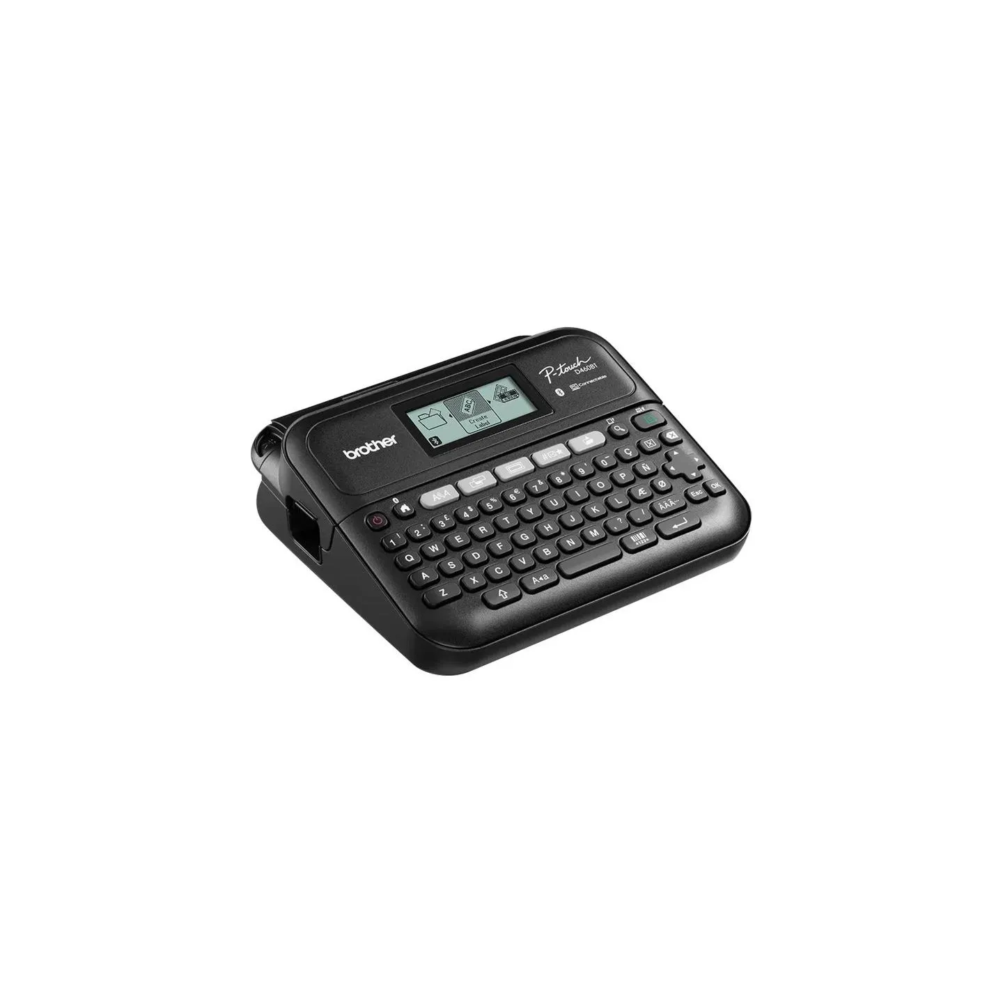 Brother PT-D460BTVP DESKTOP LABEL THERMO PRINTER, BT, 30MM/SEC + CASE + SAMPLE TAPE, MONO DISPLAY