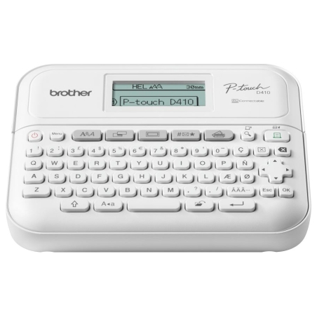 Brother PT-D410 | Mono | Thermal | Label Printer | White