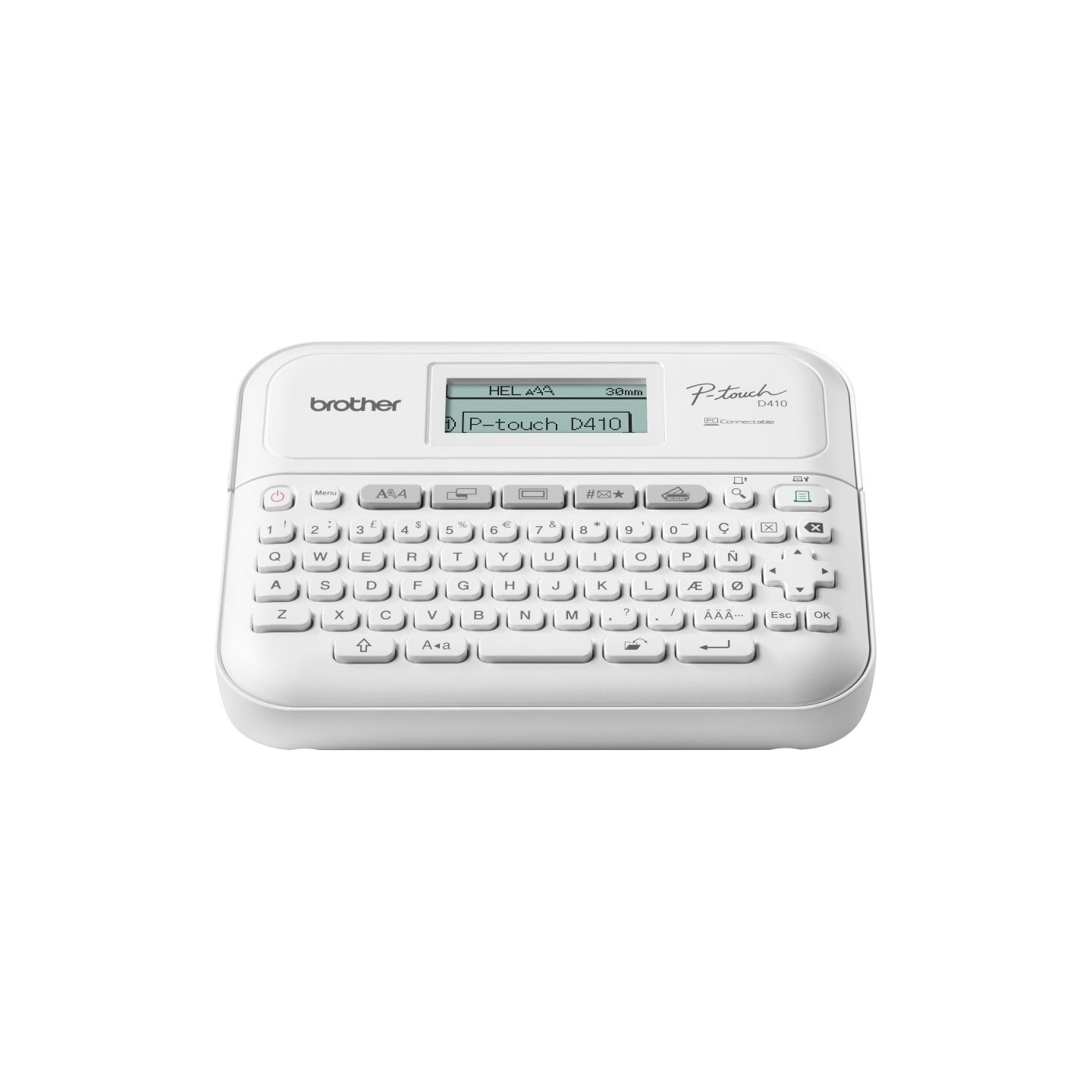 Brother PT-D410 DESKTOP LABEL THERMO PRINTER PORTABLE, USB, 20MM/SEC