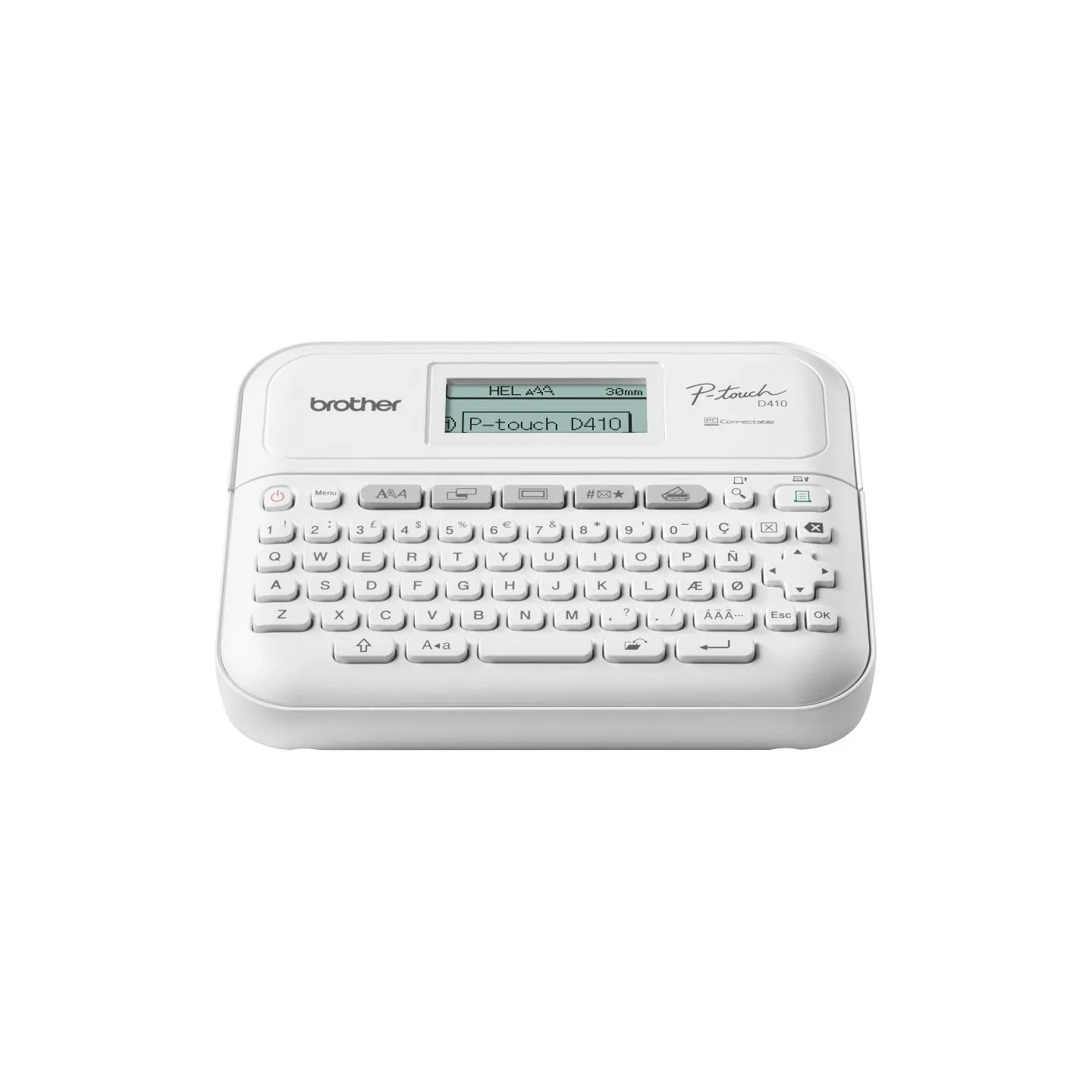 Brother PT-D410 DESKTOP LABEL THERMO PRINTER PORTABLE, USB, 20MM/SEC