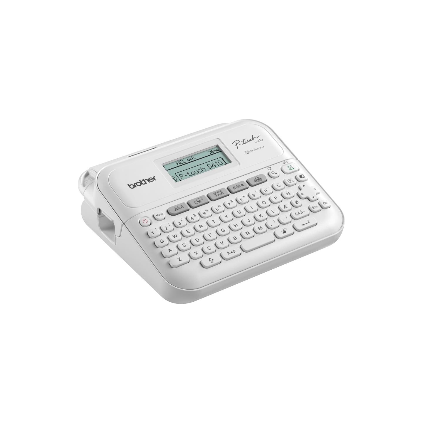 Brother PT-D410 DESKTOP LABEL THERMO PRINTER PORTABLE, USB, 20MM/SEC