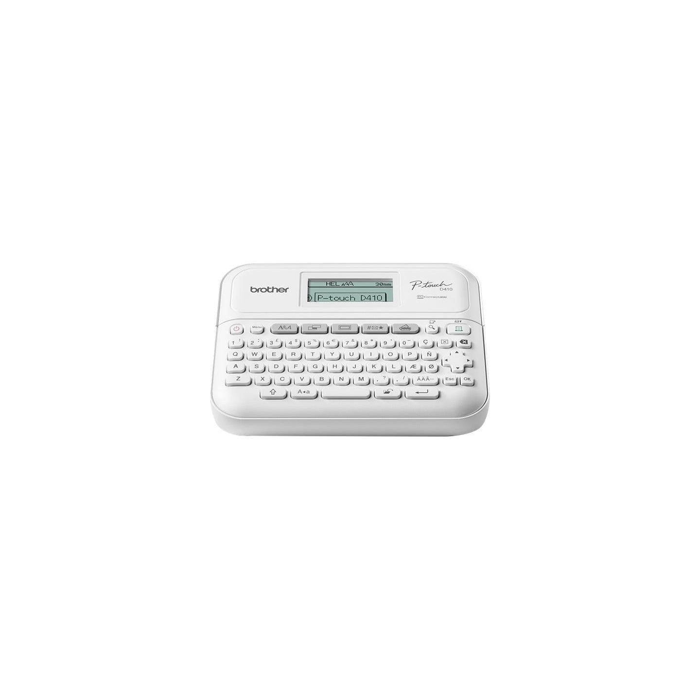 Brother PT-D410 DESKTOP LABEL THERMO PRINTER PORTABLE, USB, 20MM/SEC