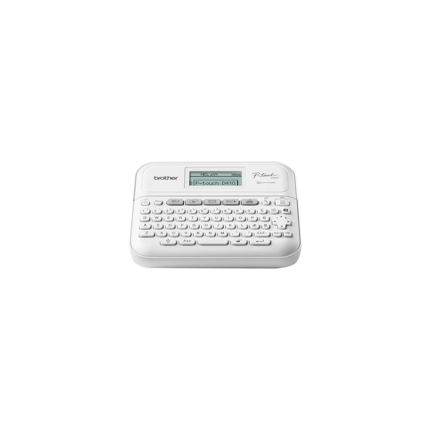 Brother PT-D410 DESKTOP LABEL THERMO PRINTER PORTABLE, USB, 20MM/SEC