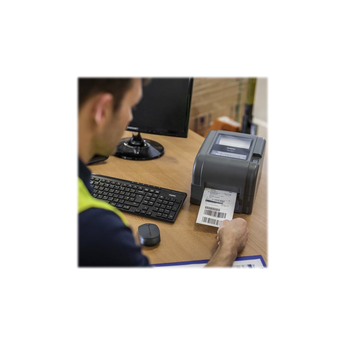 Brother TD-4520TN | Monochrome | Thermal | Label Printer | Black