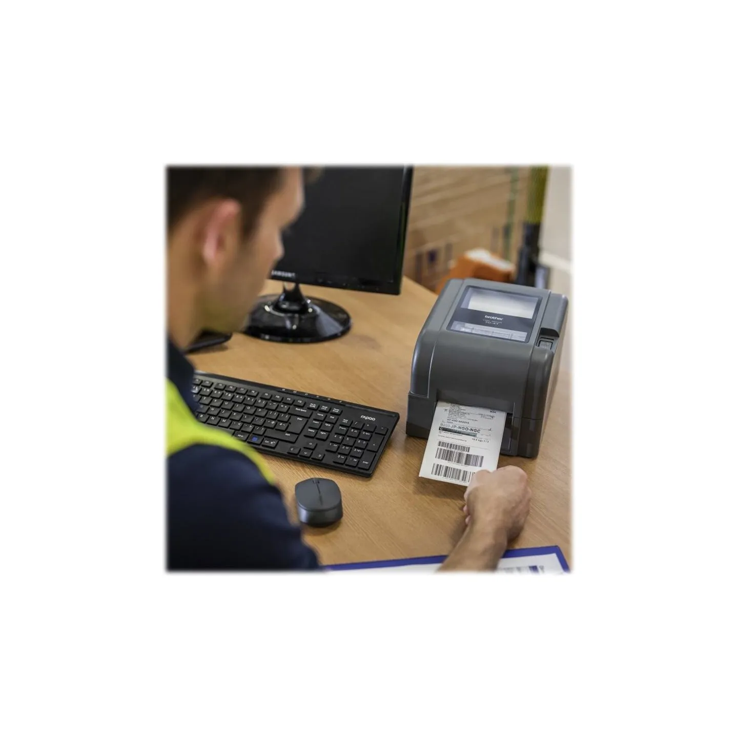 Brother TD-4520TN | Monochrome | Thermal | Label Printer | Black