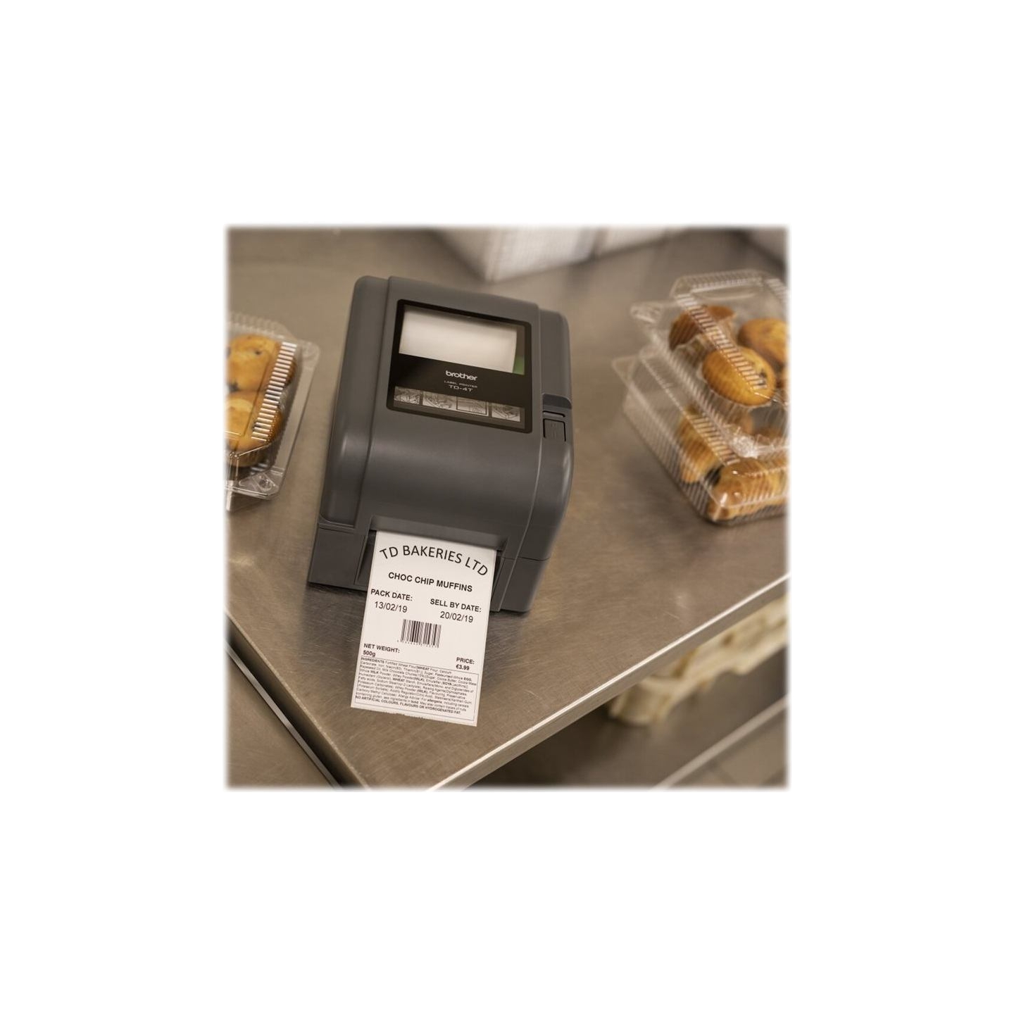 Brother TD-4520TN | Monochrome | Thermal | Label Printer | Black